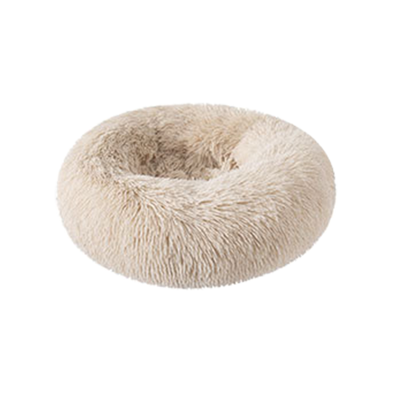Waschbares langes Plüsch-Katzenbett für den Winter