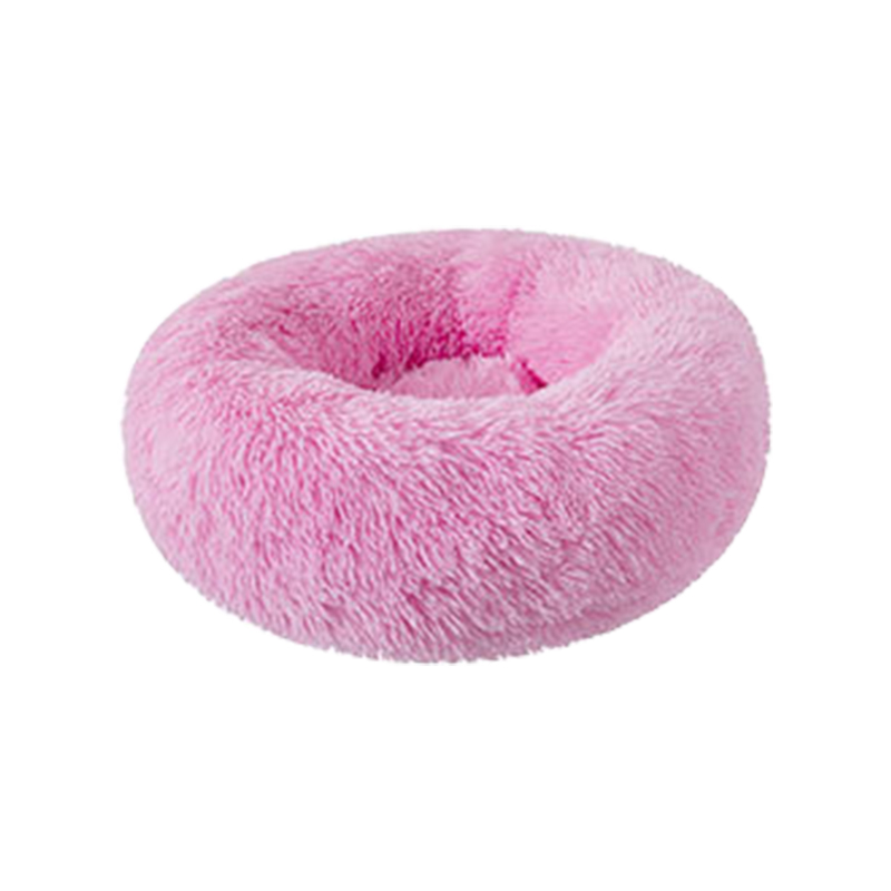Waschbares langes Plüsch-Katzenbett für den Winter