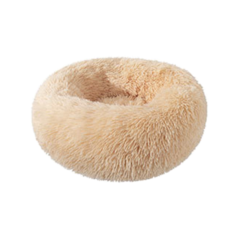 Waschbares langes Plüsch-Katzenbett für den Winter