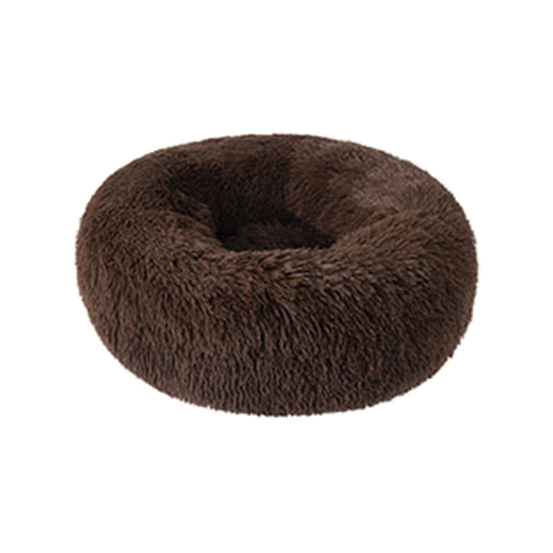 Waschbares langes Plüsch-Katzenbett für den Winter
