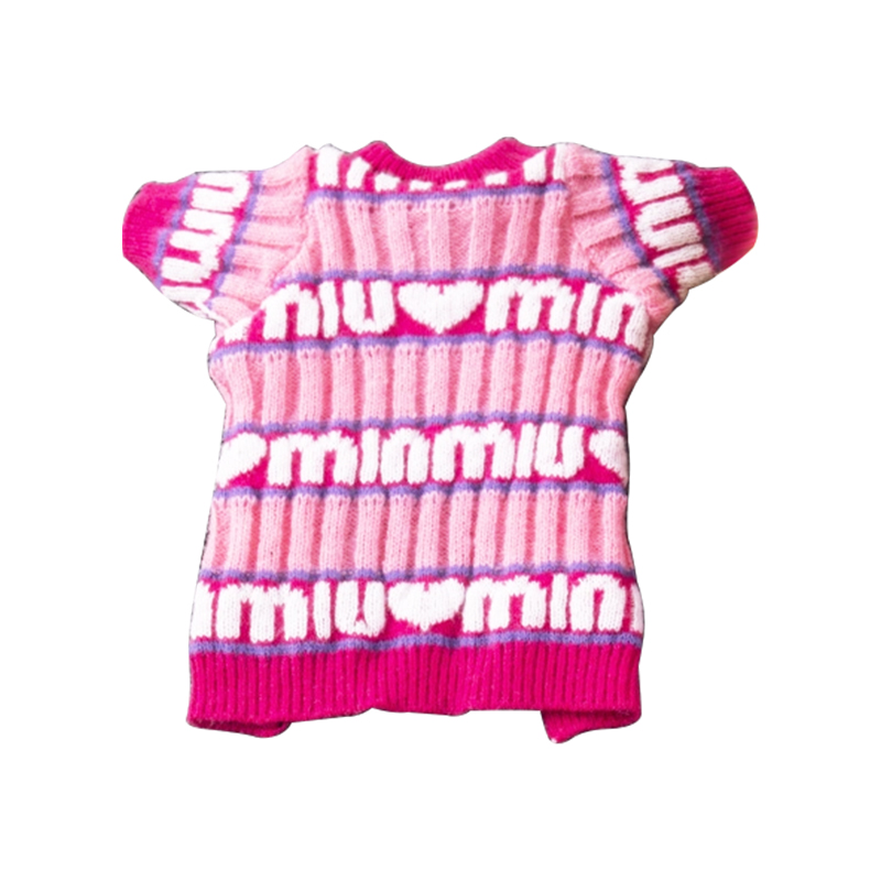 Warmer gestrickter Hundepullover