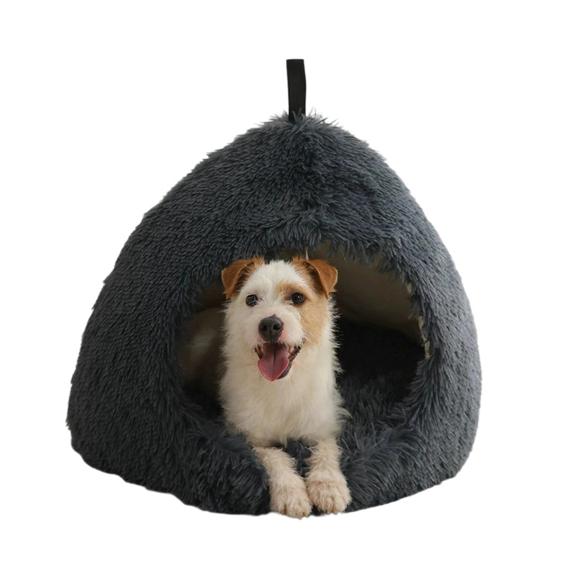Winterplüsch-Hundekatzenbettnest