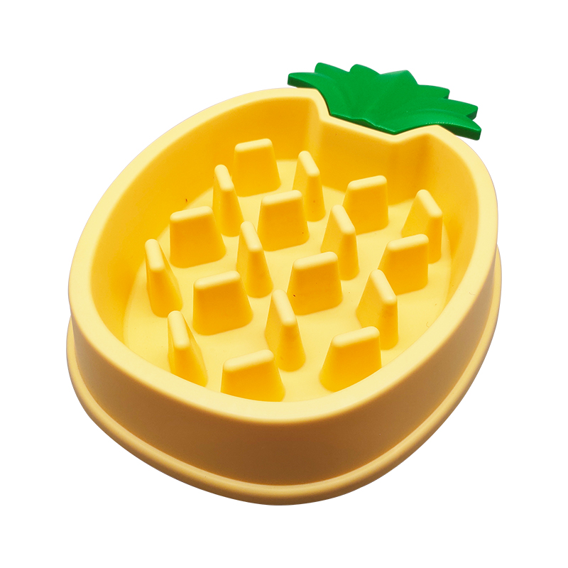 Ananas-Schüssel für langsamen Futterspender