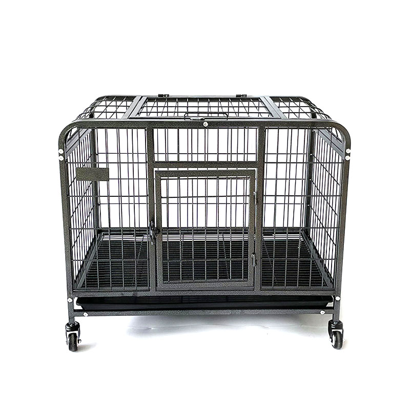 Quadratischer Röhren-Hundekäfig